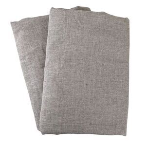 Retreeve Niko Recycled Cotton Polyester King Size Pillow Shams Heathered Gray